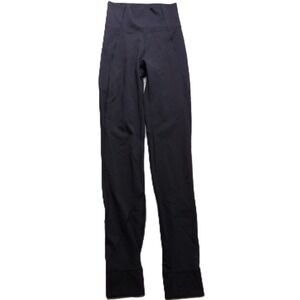 lululemon Pants Women 2 Black Studio Crop Mid Rise Lined Swift Running Sport